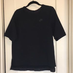 Nike Black Structured Training Top